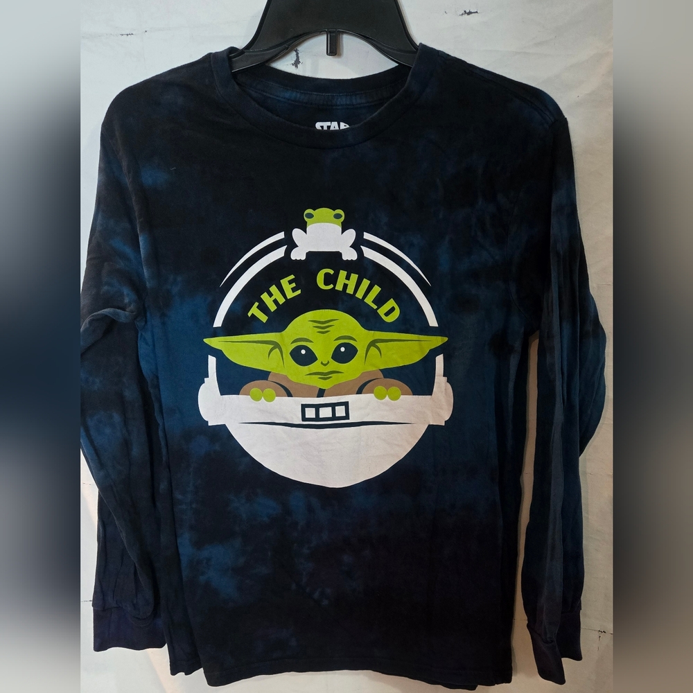 Star Wars Kids Navy Blue 'The Child' Long Sleeve Shirt
